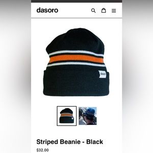 New w/o tags Dasoro beanie